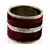 Maroon Crystal Bangles and bracelets