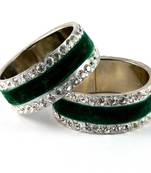 Green Crystal Bangles And Bracelets