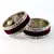 Maroon Crystal Bangles And Bracelets