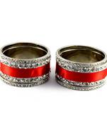 Red Crystal Bangles And Bracelets