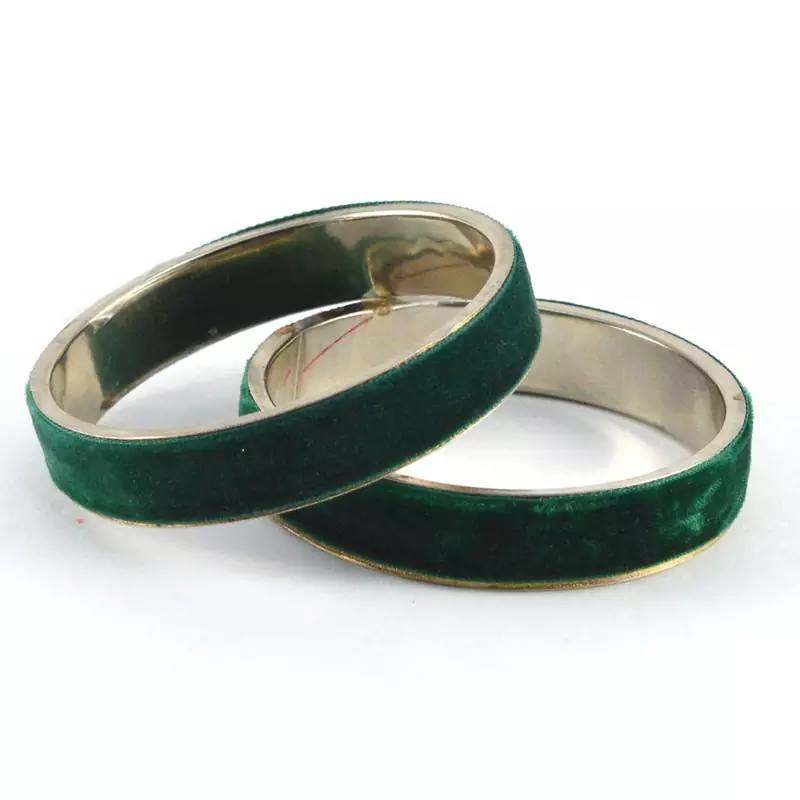 Green Crystal Bangles And Bracelets