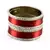 Maroon Crystal Bangles And Bracelets
