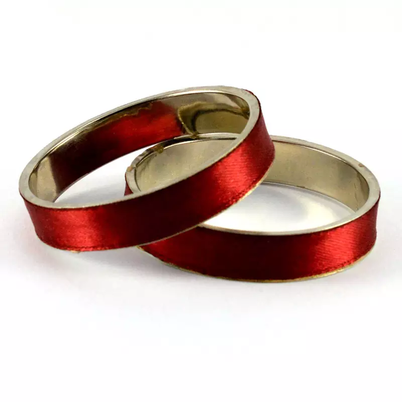 Maroon Crystal Bangles And Bracelets