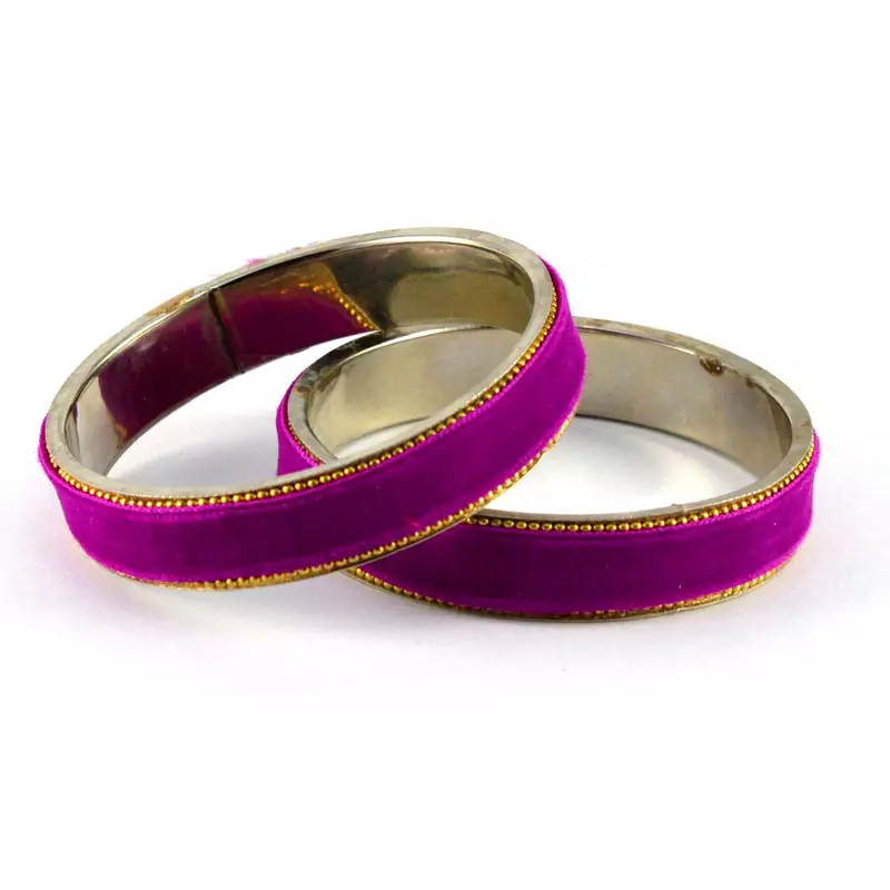 Purple Crystal Bangles And Bracelets
