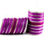 Purple Crystal Bangles And Bracelets