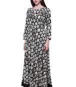 Black embroidered viscose kurtis