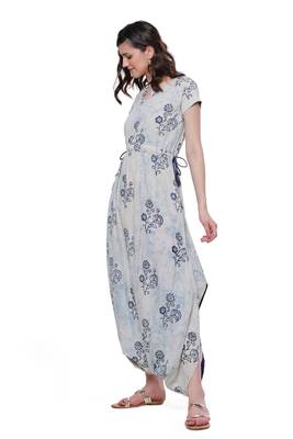 Indigo printed cotton kurtis 3