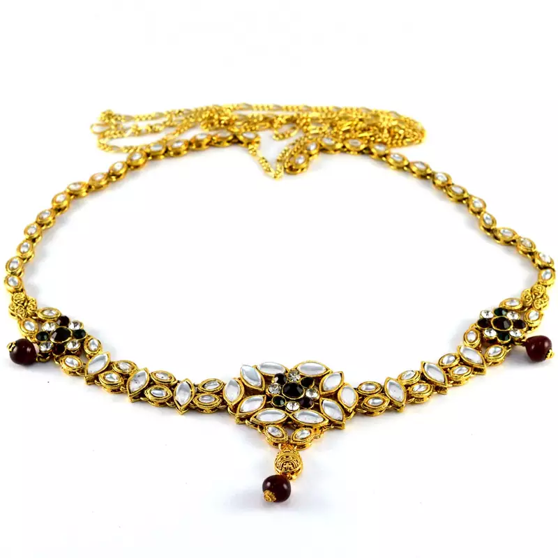 Gold Crystal waist-belt
