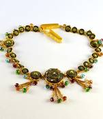 Gold Crystal Waist-Belt