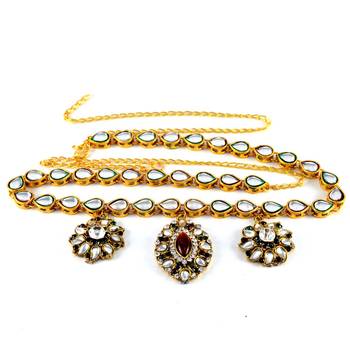 Gold Crystal Waist-Belt 1