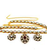 Gold Crystal Waist-Belt