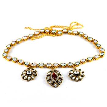 Gold Crystal Waist-Belt 2