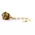 Gold Crystal Maang-Tikka