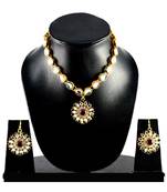 Gold Crystal Necklaces