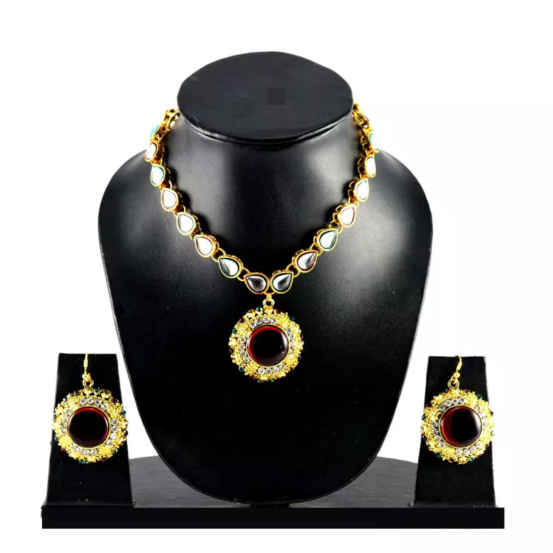 Gold Crystal Necklaces