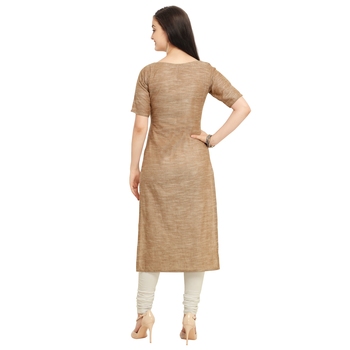 chocolate colour kurti