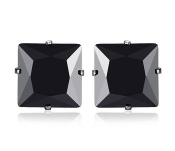 Black crystal studs 1