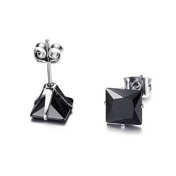 Black crystal studs 3