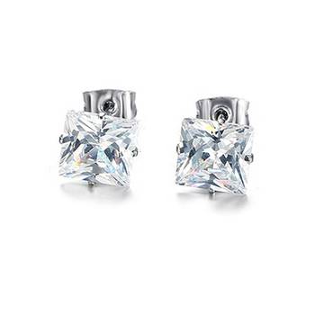 Multicolor cubic zirconia studs 4