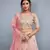 Delightful Baby Pink Sequins And Dori Embroidered Net fabric lehenga choli for bridesmaid