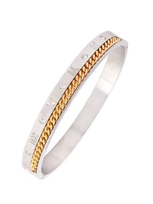 Silver cubic zirconia bracelets 2