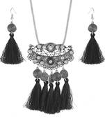 Black cubic zirconia necklaces