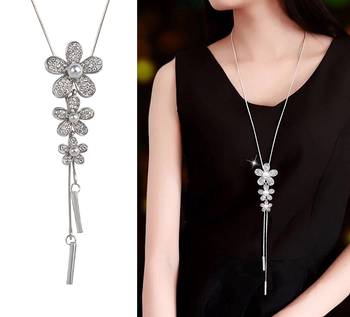 Blue cubic zirconia necklace sets 1