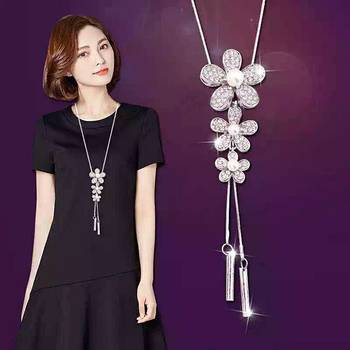 Blue cubic zirconia necklace sets 5