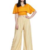 Skin Color Plain Sarara Plazo