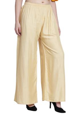 Skin Color Plain Sarara Plazo 4