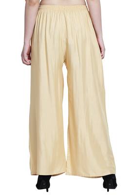 Skin Color Plain Sarara Plazo 5