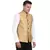 Golden Banarasi Print Nehru Jacket