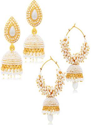 White earrings 1