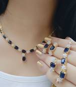 Glittering Combo of Necklace , Bracelet , Ring for Women