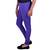 Purple Cotton Lycra Leggings & Chiffon Dupatta Set