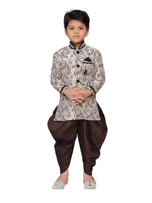 KIds Party Wear Dhoti Sherwani Set for Kids 1
