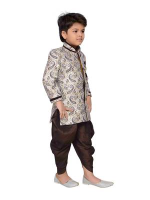KIds Party Wear Dhoti Sherwani Set for Kids 2
