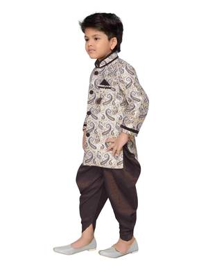 KIds Party Wear Dhoti Sherwani Set for Kids 3