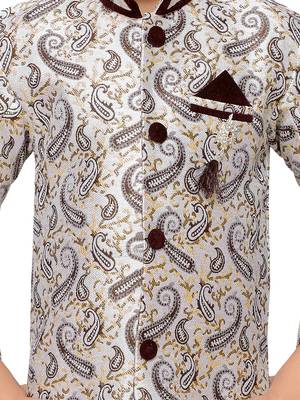 KIds Party Wear Dhoti Sherwani Set for Kids 4
