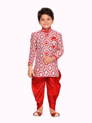 KIds Party Wear Dhoti Sherwani Set for Kids 1
