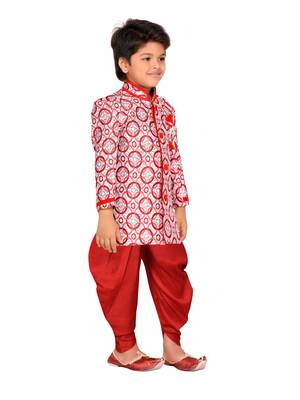 KIds Party Wear Dhoti Sherwani Set for Kids 2