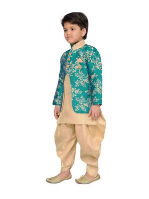 KIds Party Wear Dhoti Sherwani Set for Kids 3