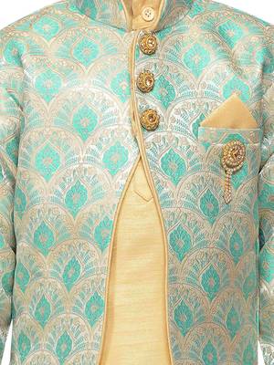 KIds Party Wear Dhoti Sherwani Set for Kids 4