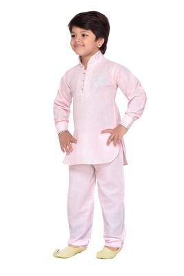 KIds Regular Fit Kurta Pyjama 3