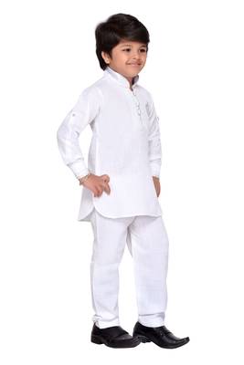 KIds Regular Fit Kurta Pyjama 2