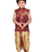 Kids Angrakha Dhoti Pant Set