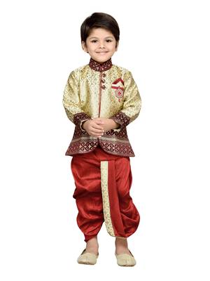 KIds Indo Western Kurta Dhoti Pant Set 1