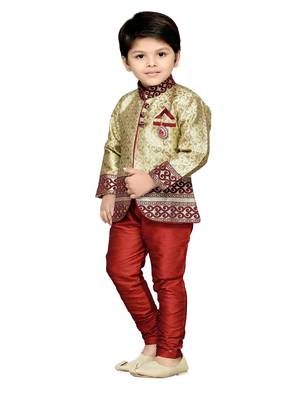 KIds Indo Western Kurta Dhoti Pant Set 3