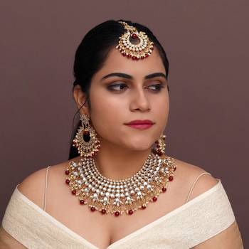 Maroon Necklaces 1