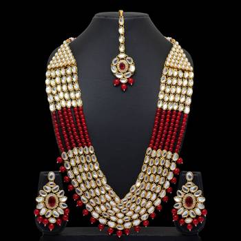 Maroon necklaces 3